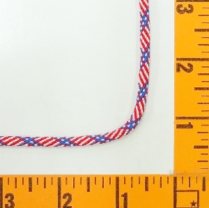 Nylon Drawcord 5/32 Stars N Stripes